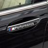 E60 New 4pcs M performance sticker car door handle sticker For bmw M Sticker X1 X3 X4 X5 X6 X7 e46 e90 f20 e60 e39 f10 Car acce