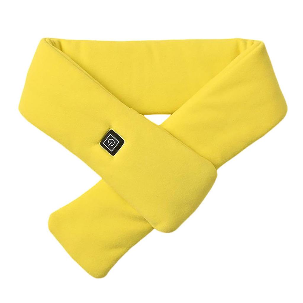 Electric Neck Heating Scarf winter warm Heated Scarfs soft Three-gear Temperature Control Neck Wrap Warmer no battery