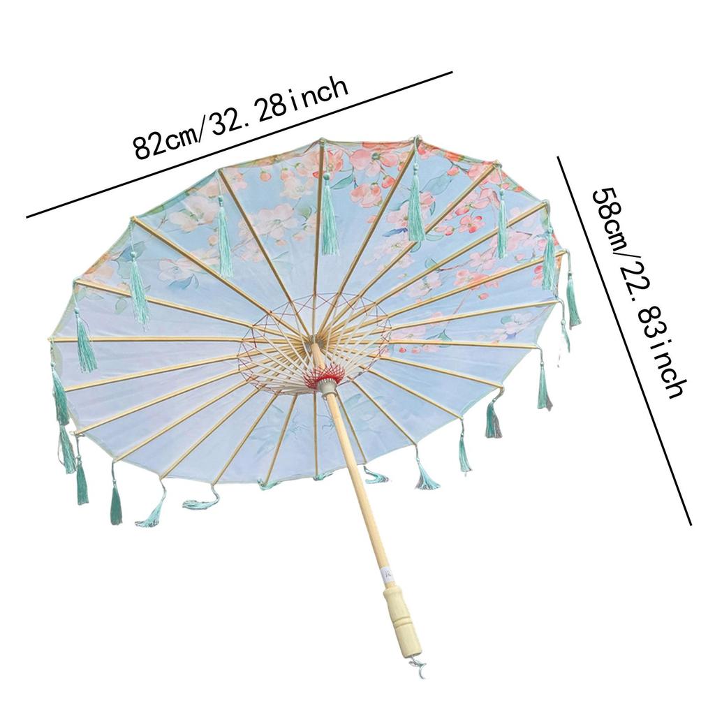 Chinese Oil Paper Umbrella Classical Dance Cosplay Umbrella Wedding Props