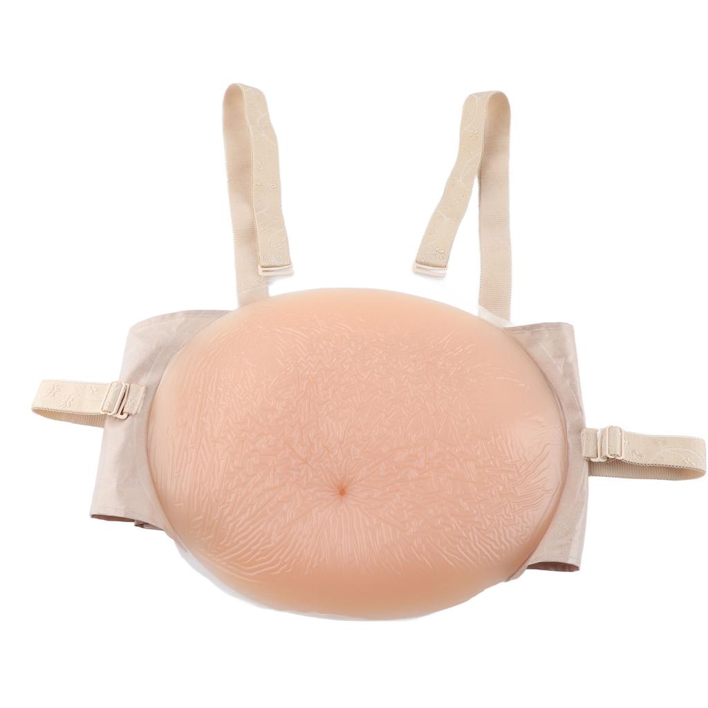 Silicone Fake Pregnancy Belly Lifelike Artificial False Belly Actress Performance Photography