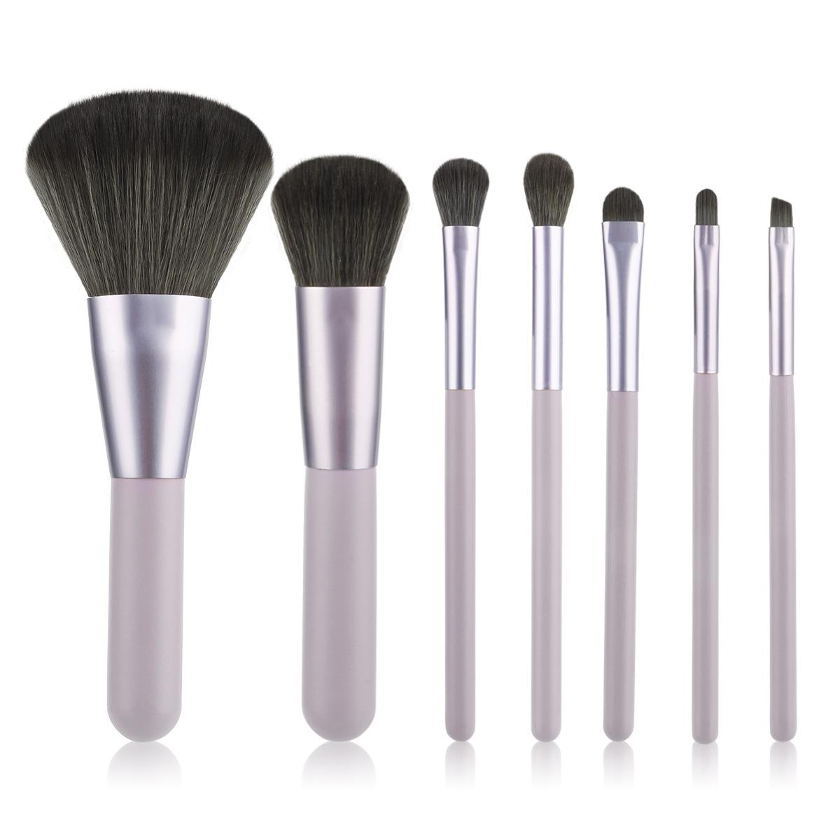 7 Makeup Set Brushes Beginners Full Set Soft Makeup Brushes Eyeshadow Brushes Blush Brushes Beauty Tools