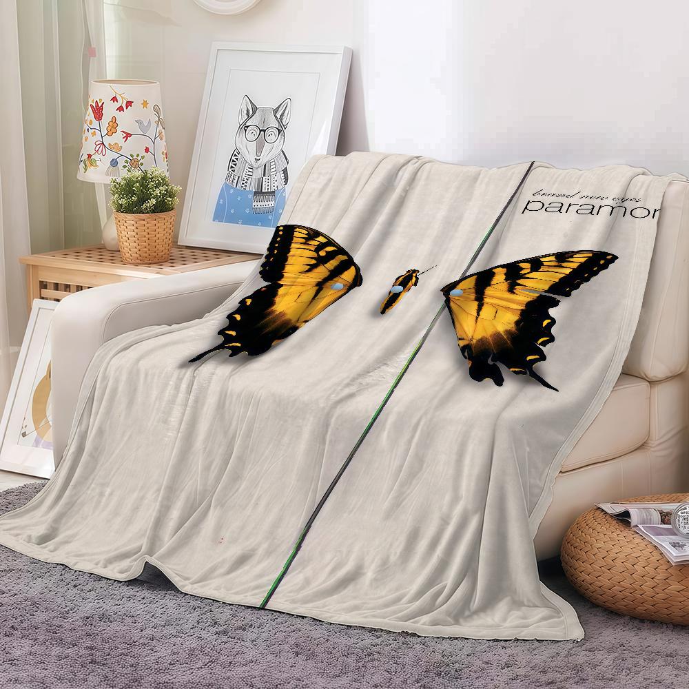 

Band P-Paramore RIOT Blanket Warm And Soft Suitable For Bedroom Living Room Sofa Bed Office Travel Camping 30x40in