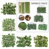 Retractable Garden Fence Privacy Screen Garden Backyard Decor Ornament