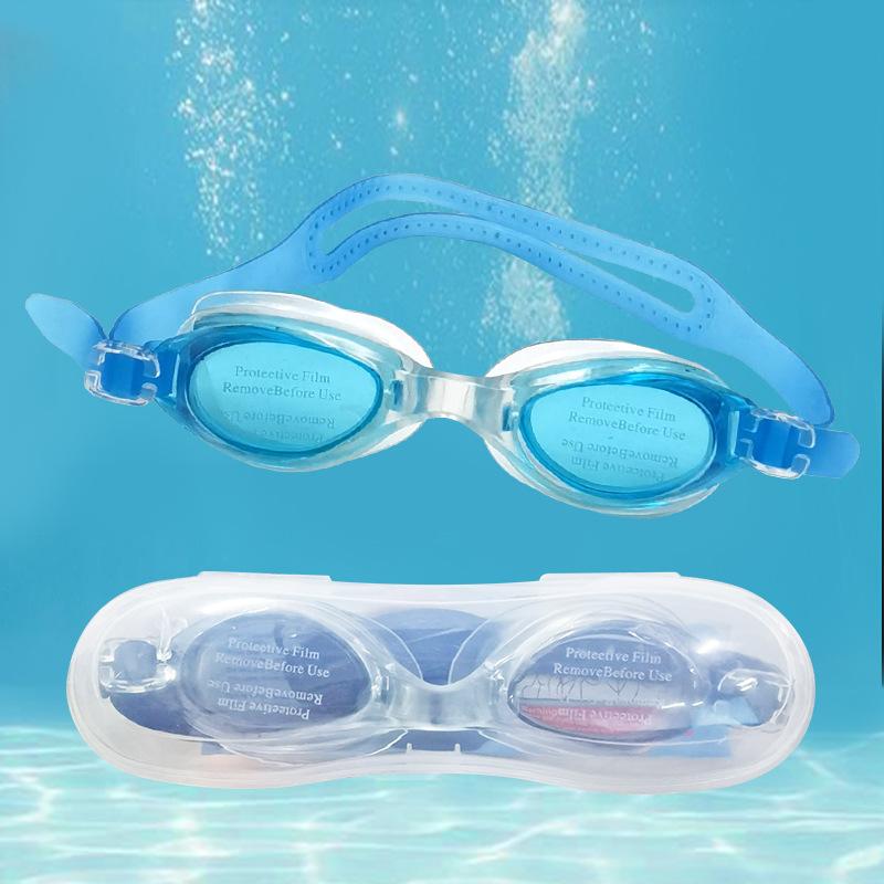 

Запакованные водонепроницаемые очки для плавания очки для плавания бассейн очки для плавания мужские и женские очки для плавания с плоскими линзами очки для плавания очки для дайвинга