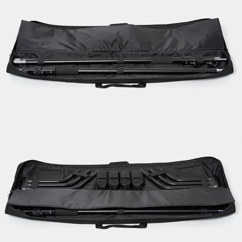C Stand Bag Photographic Equipment Carrying Case for Light Stands and Accessories with Compartment Storage
