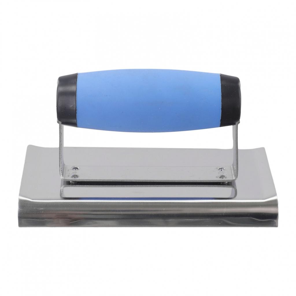 Plastering Trowel with Plastic Handle Designed for Ergonomic Comfort During Use