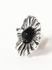 Ray Beams Otro Accesorio Flower Ring, Women's, Black/Free