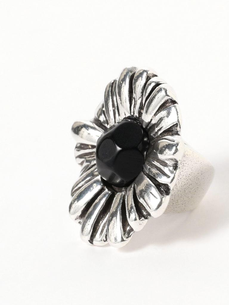 Ray Beams Otro Accesorio Flower Ring, Women's, Black/Free