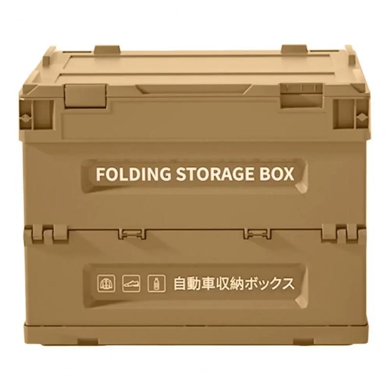 Car Trunk Folding Storage Box Thickened Food Storage Box Outdoor Camping Cargo Organizer Box For Car Vehicle Outdoor Activities
