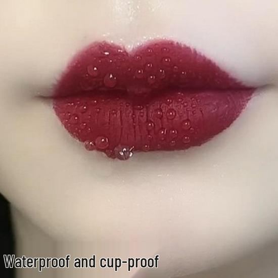 Cinnamon Milk Tea Non-Fading Waterproof Lipstick: Non-Stick, Bare Face Friendly, Instant Delivery