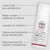 Face Sunscreen Moisturizer with Zinc Oxide (white), Daily Face Moisturizer with SPF, Sunscreen, SPF 40/46