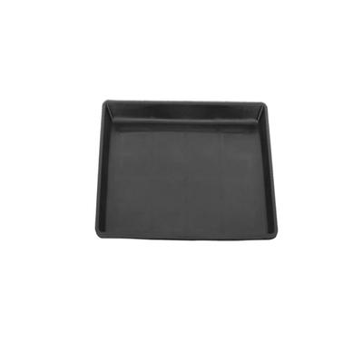 Plastic Dog Cage Tray Black Pet Cage Pan Rabbit Cage Manure Tray Rectangle/Square Puppy Pee Potty Trays