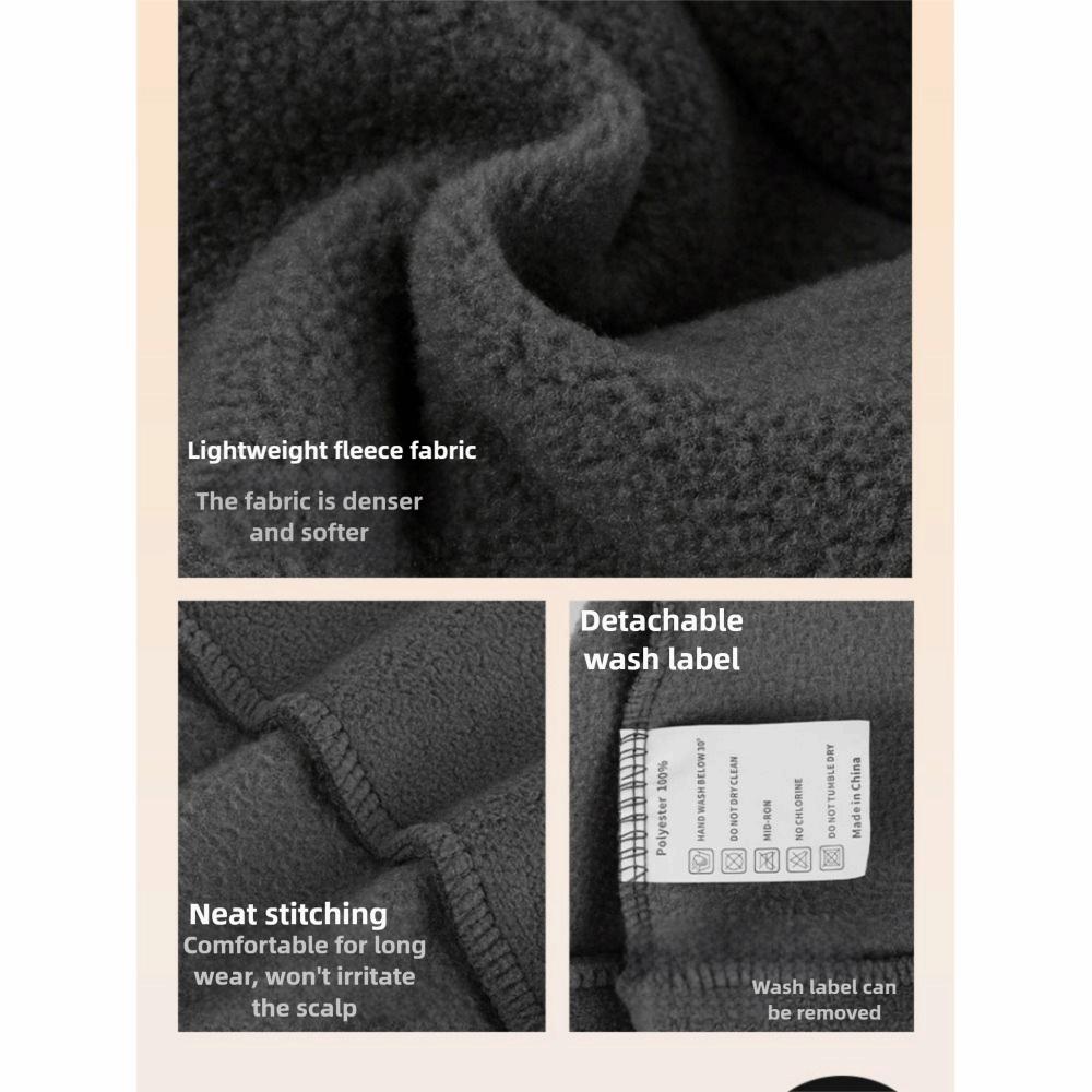 Polyester Windproof Hat Coldproof Beanie Bicycle Riding Headwrap Hat  Outdoor