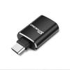 KKHK4 1pc Charger Adapter Connector Type-C to USB Male Adapt Converter for Ford Focus 3 ST Racing mk3 f150 mk7 Ranger Car Accessories