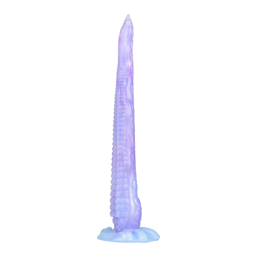 Pastel Purple Sea Jade Long Tentacle Silicone Dildo Dildos