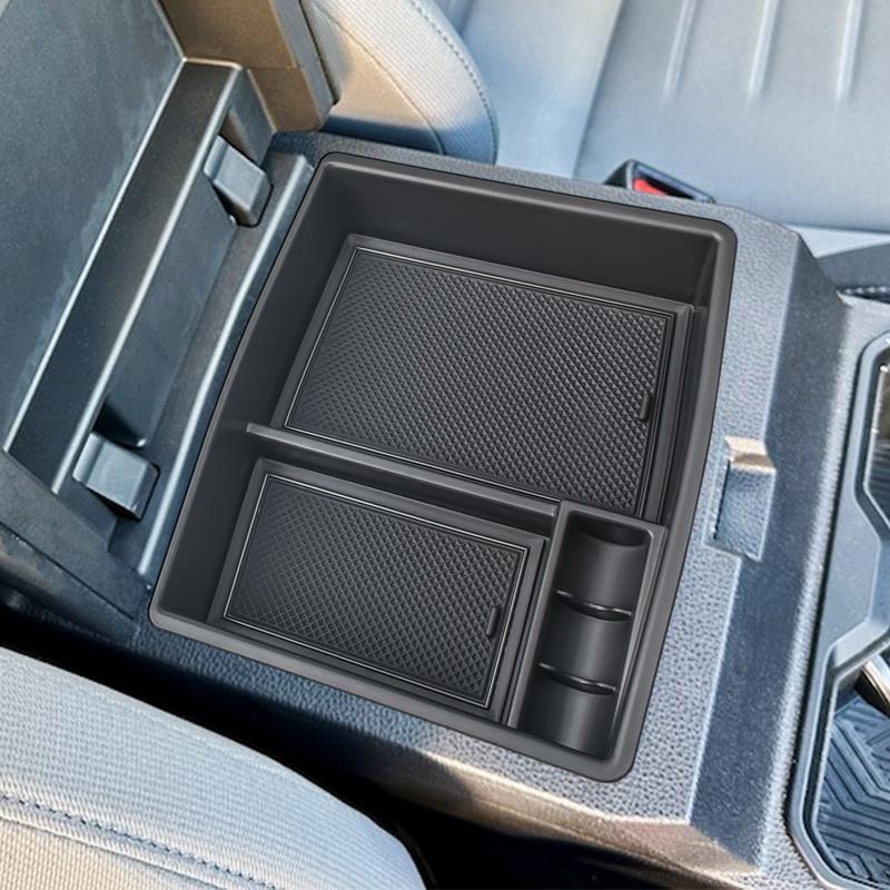 Center Console Tray for Toyota Tacoma 2024 Armrest Box Storage Car Center Console ABS Accessories Car Storage Ert Organizer