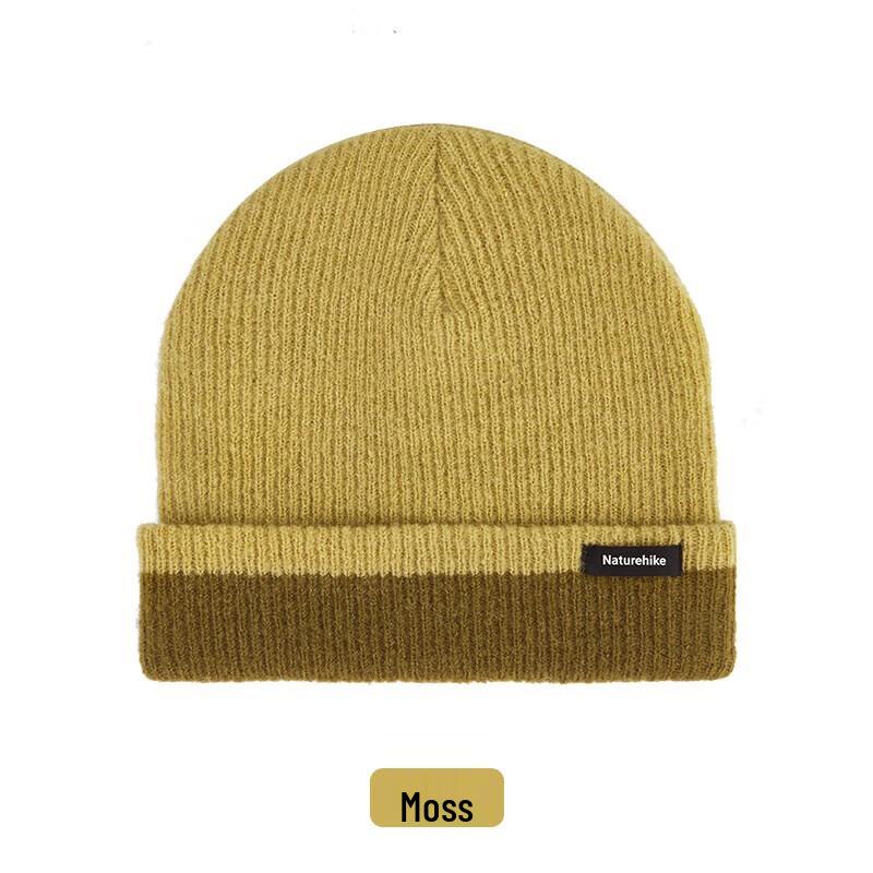 Двухслойная шерстяная вязаная шапка Naturehike