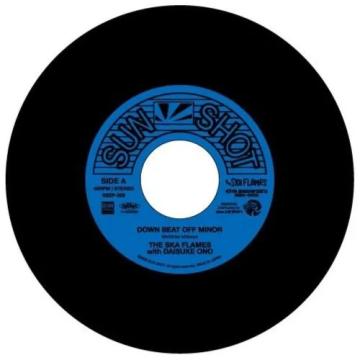 

7inch Record SKA FLAMES Down Beat Off Minor Last Borelo SSEP8 Sun Shot JPN 2025 Japan Reggae Ska Dub