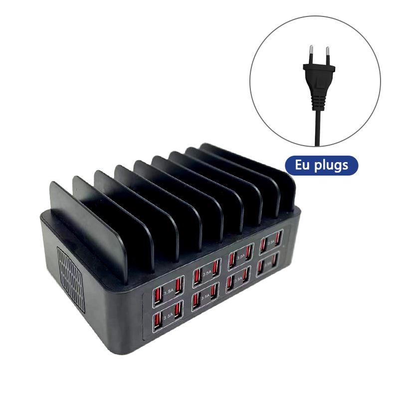 16-Port High Power USB Charging Dock Stand (150W) for Mobile Devices