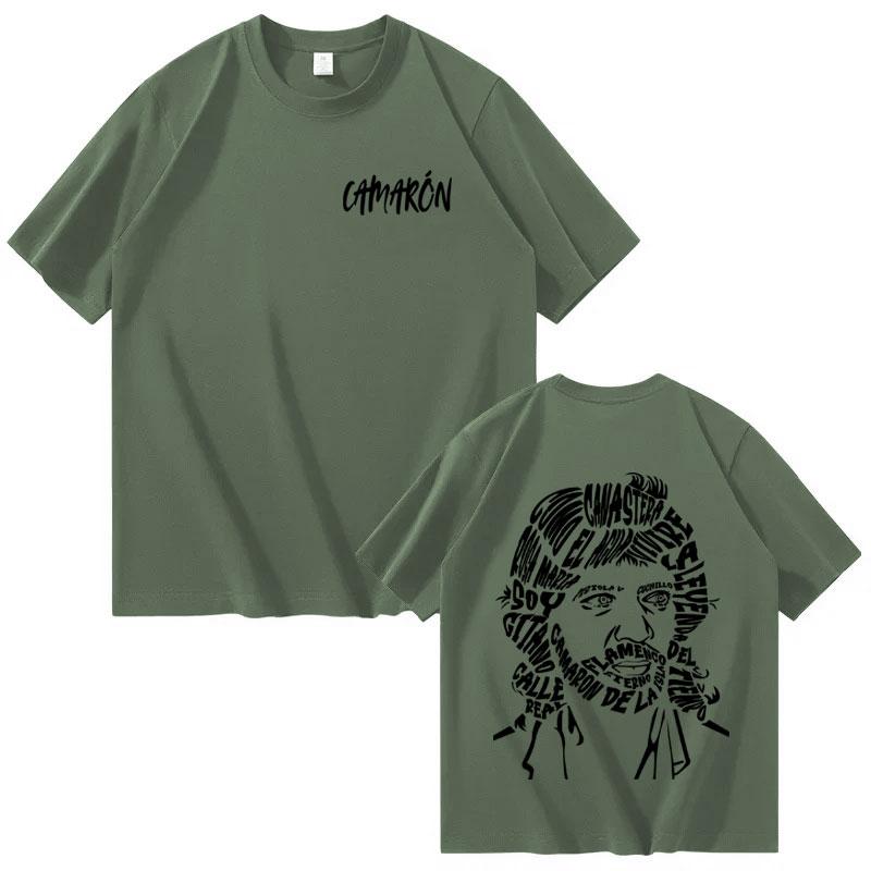 

Camaron De La Isla Graphics Manga High Quality T Shirts Mens Women Fashion Tshirts 100 Cotton Casual T Shirt Streetwear Unisex 3XL