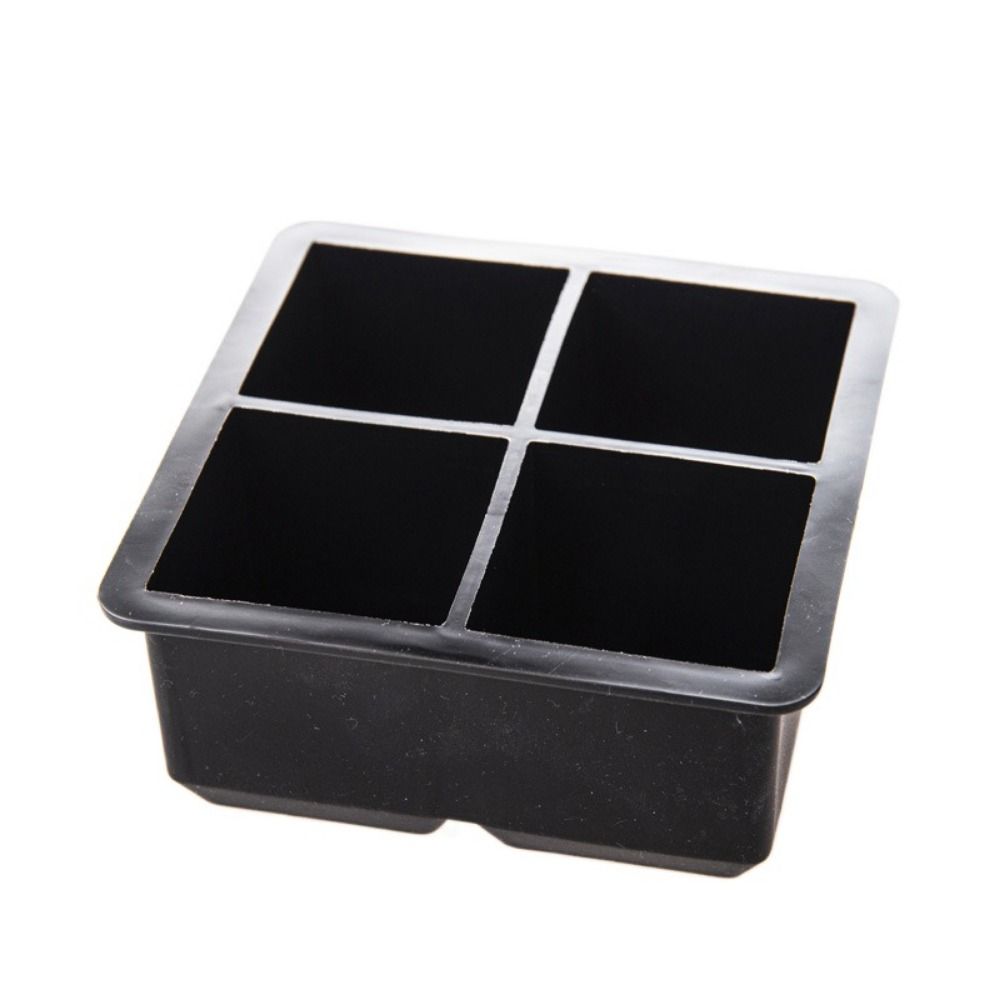 4/6/8/12 Grids Ice Cube Maker Silicone Square Ice Mold Multifunctional Large  Ice Cube Tray  Bar