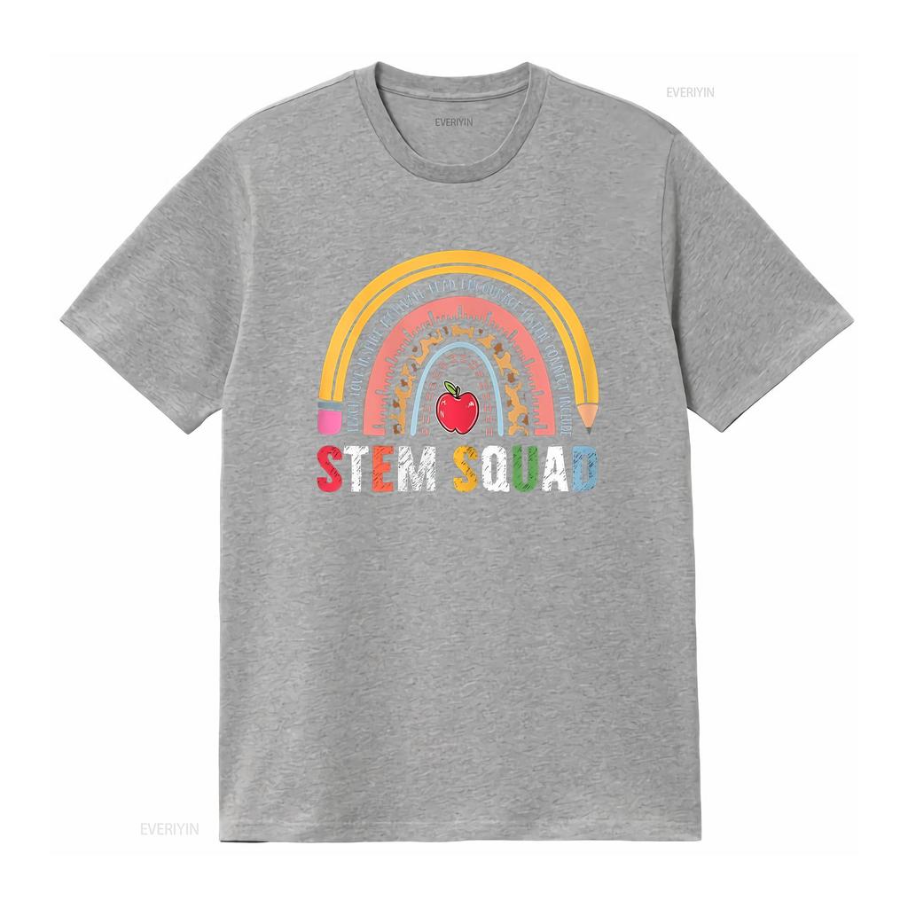 Steminist STEM Teacher Science Technology Engineering Math T Shirt vintage Washed Soft streetwear Breathable Slightly Versatile
