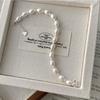 S925 Sterling Silver Freshwater Pearl Bracelet - Elegant Rice-Shaped Design for Women
