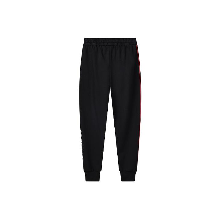 

New Mihara Yasuhiro X FILA MIHARA YASUHIRO Collaboration Collection Knitted Sweatpants Women s Jet Black F11W133602F-BK M