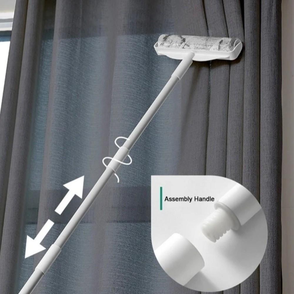 Long Handled Cotton Roller Adhesive Tear Off Pet Hair Remover New Manual Lint Roller  for Home