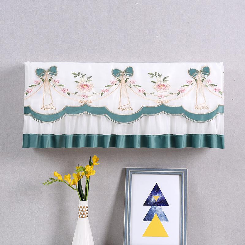 Air Conditioner Covers Household Modern Luxury All-inclusive Universal Floral Pleated Home Decoration Dust-prof Airco Protector