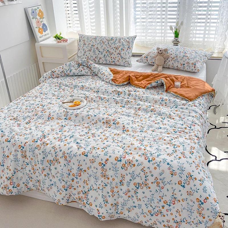 Duvet Summer Ice Cool Quilt Kids Air Conditioning Quilt/Duvet/Blanket Comforter Bed Duvets 150 Single Bed Quilt Bed Quilts