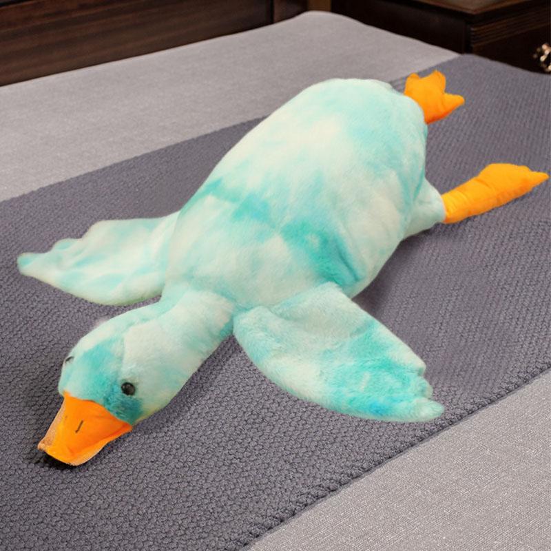 50-190Cm Giant Size Fluffy Goose Plush Sleep Pillow Cute Animal Stuffed Swan Duck Plushies Dolls Kids Birthday Gift Filling Toys