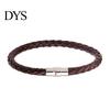 Magnetic Hand Chain Bracelet Braided with Buckle Faux Leather Couple Versatile Men for Anniversary