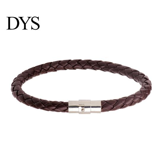 Magnetic Hand Chain Bracelet Braided with Buckle Faux Leather Couple Versatile Men for Anniversary