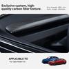 YZ For Tesla Model 3 Y Juniper Highland 2025 ABS Dashboard Panel Trim Strips Instrument Stickers Car Protector Pad Accessories