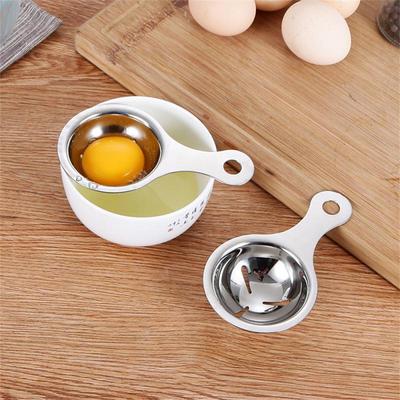 Egg White Separator Stainless Steel Tools Eggs Yolk Filter Gadgets Kitchen Accessories Separating Funnel Spoon Divider Utensils