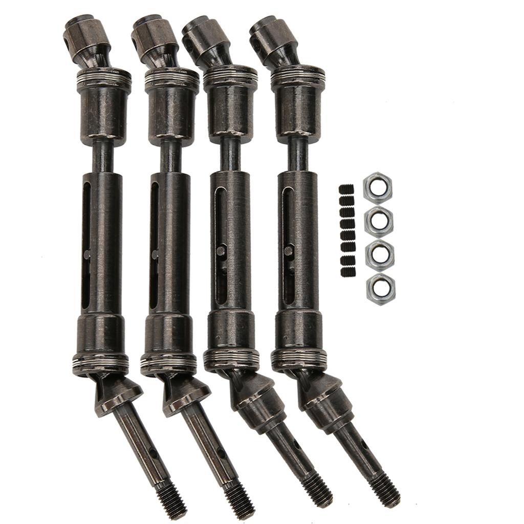 For Traxxas 1 10 Slash 4x4 SLA017 SLA018 Metal Front and Rear Drive Transmission Shaft