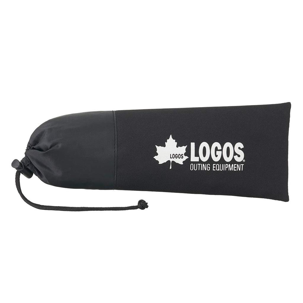 LOGOS Earth Stick Lantern Pole 71905004, Black, Approx. 15cm Wide X 2.5cm Deep X 141cm High