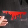 Halloween Car Red Blood Drips Stickers Dripping Blood Vinyl Decal  Theme Styling Decorative