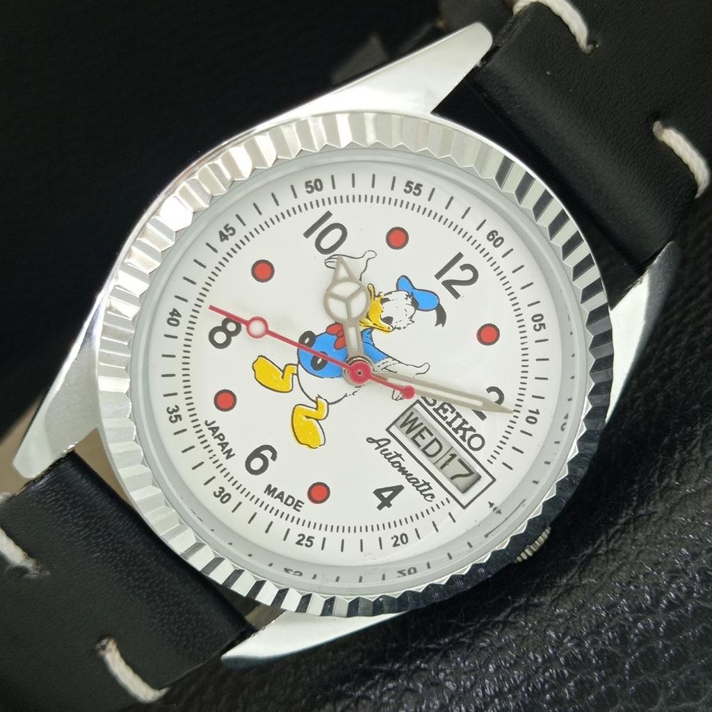 ОТРЕСТАВРИРОВАННЫЕ МУЖСКИЕ ВИНТАЖНЫЕ ЯПОНСКИЕ АВТОМАТИЧЕСКИЕ ЧАСЫ SEIKO 6309A БЕЛЫЙ ЦИФЕРБЛАТ a443107-1