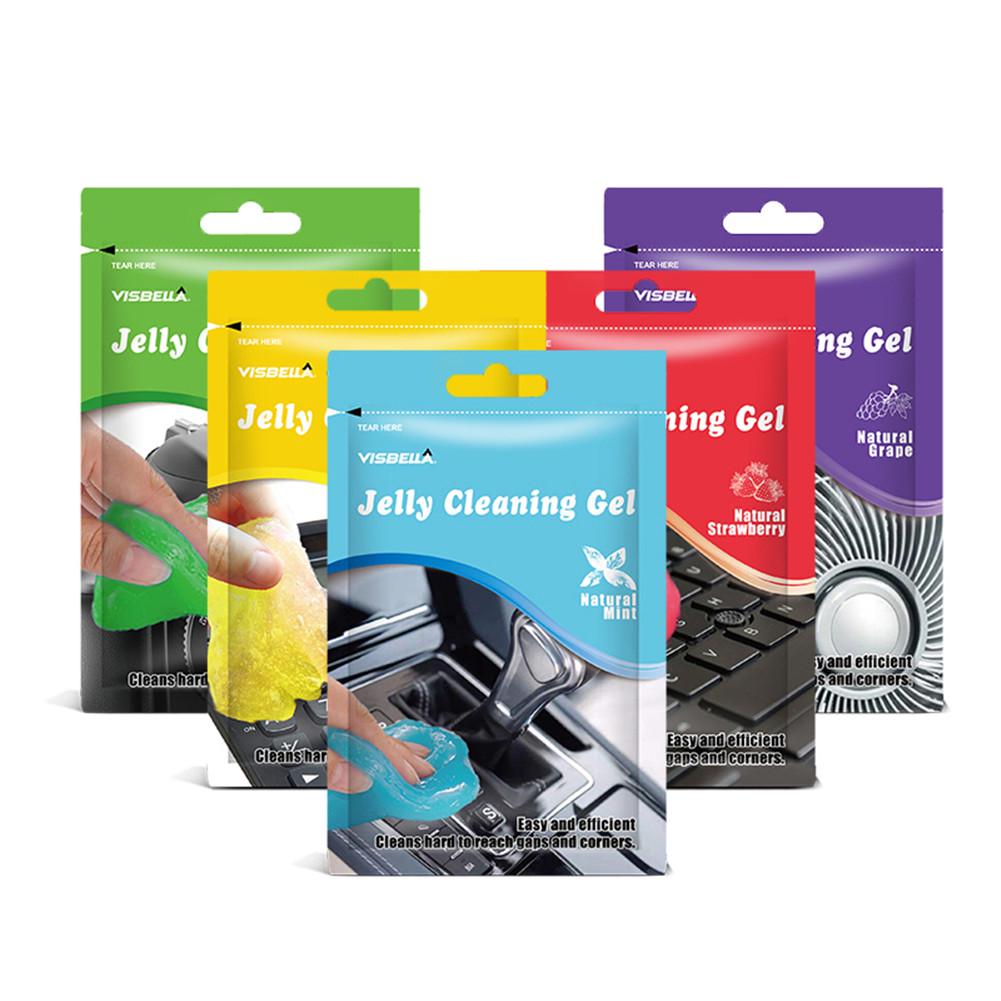 Buy 80g Jelly Cleaning Mud Gel Car Clean Sponges Clear the Gaps Corners of Dust Dirt Universal