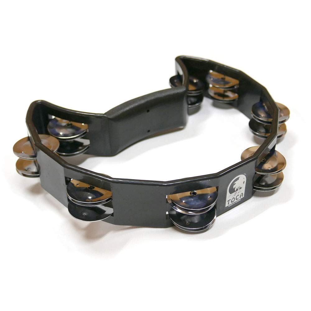 [TOCA] Half-Moon Tambourine, BlackT-2602