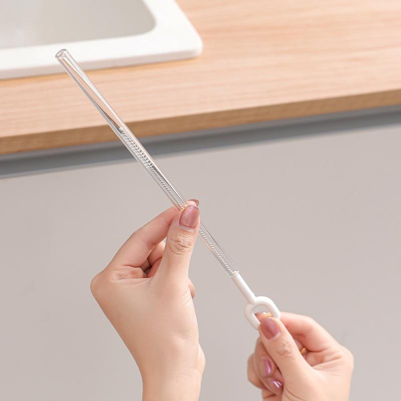 3778 5-Piece Set Of Suction Pipe Brush Cup Scrubbing Cup Artifact Small Brush Cleaning Brush Gap Teapot Mouth Milk Bottle Brush