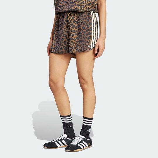 adidas Kadın Saten Şort Çok Renkli/Bronz Strata KA2673