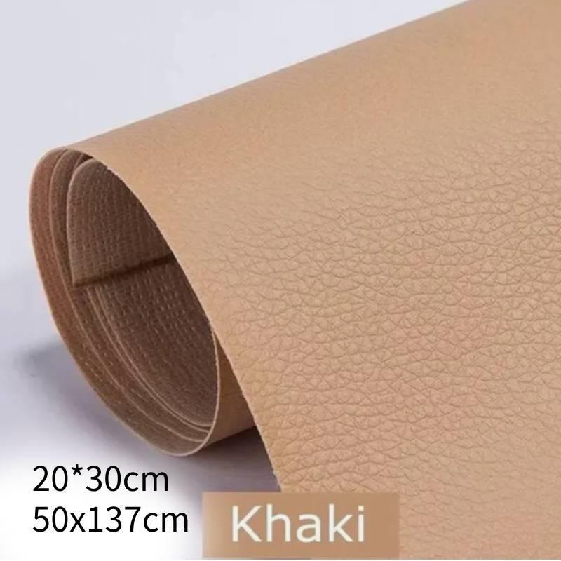 

Клейкая кожаная самовосстанавливающаяся лента-патч кожаные заплатки для дивана автомобильного сиденья сумок 137*50cm/54*19inch хаки