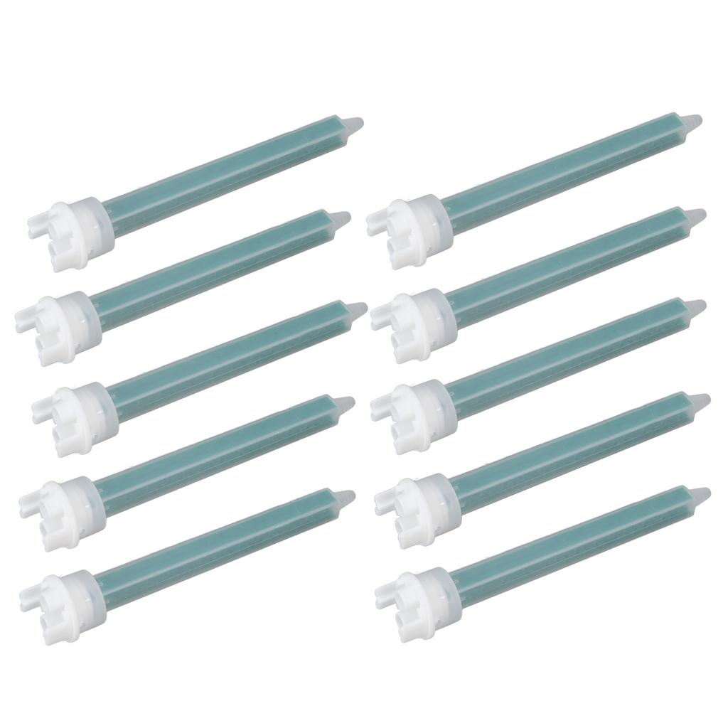 10pcs Mixing Nozzles Plastic Prevent Blocking Adhesive Glue Mixing Nozzle for Applicator