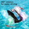 Light Land Vehicle Double-sided Remote Control Amphibious Tumbling Rotary Remote Control Stunt Beach Toy Children's Car Electric