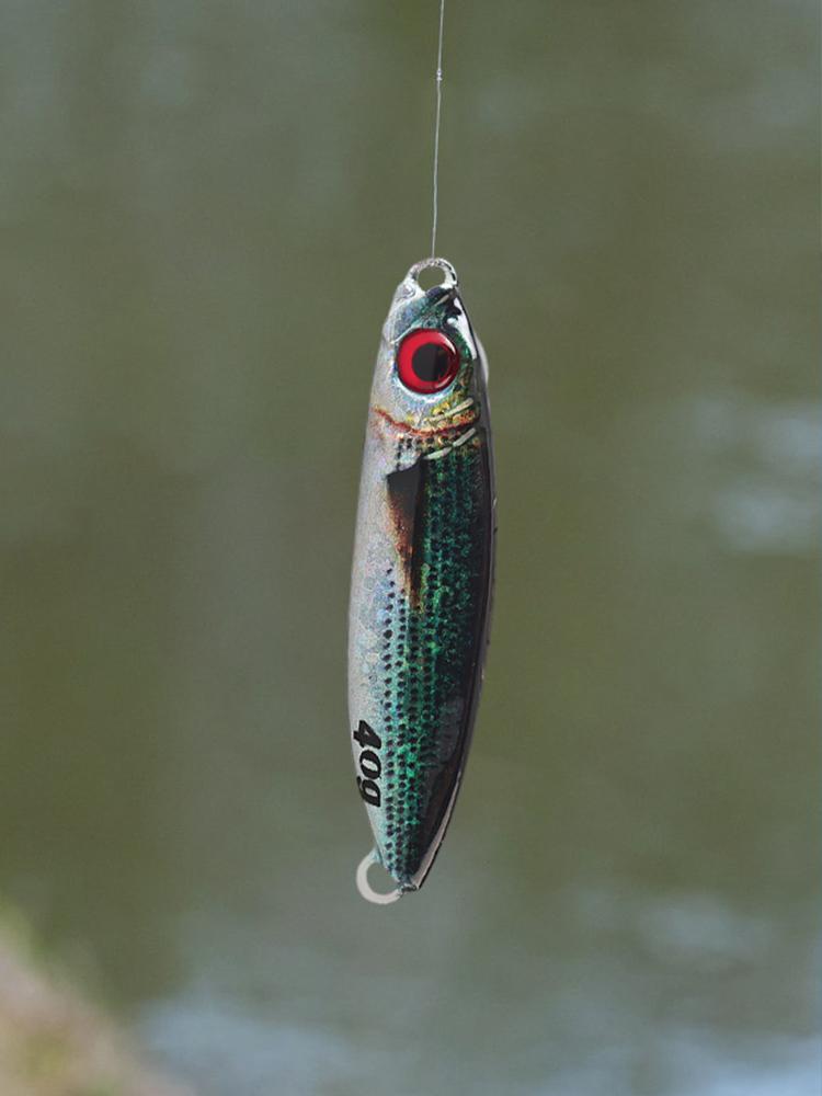 Iron Plate Fast Sinking Sea Fishing Metal Bionic Bait 70mm 40g Metal Fishing Lure Fishing Bait for Saltwater Fishing