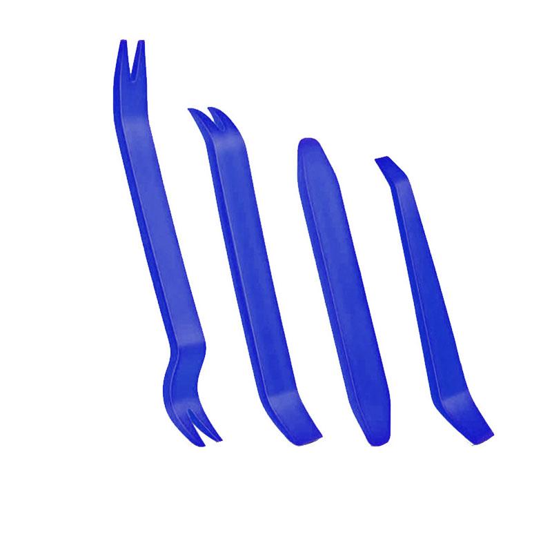 

Наборы инструментов для снятия обшивки дверной панели автомобиля, набор для разборки автоаудио и навигации, установщик, демонтажники, автомобильный инструмент, набор рычагов синий