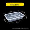 Disposable Transparent Plastic Takeout Containers
